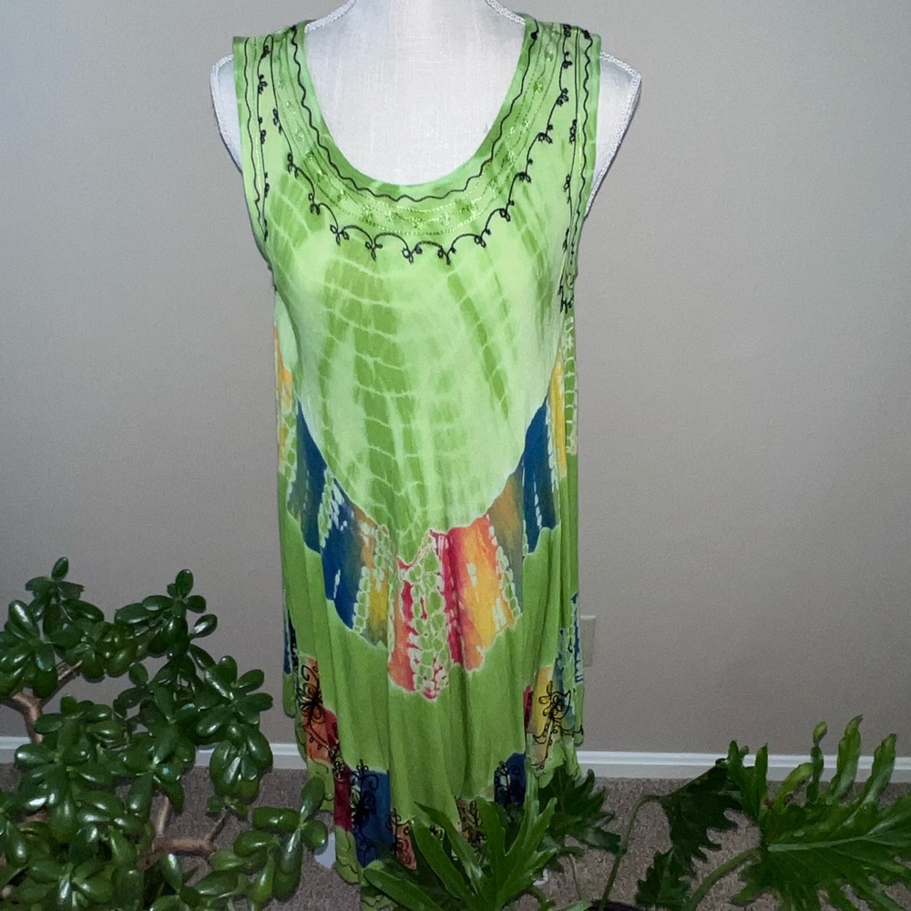 Colorful Bright Dress/Swimsuit Cover Up